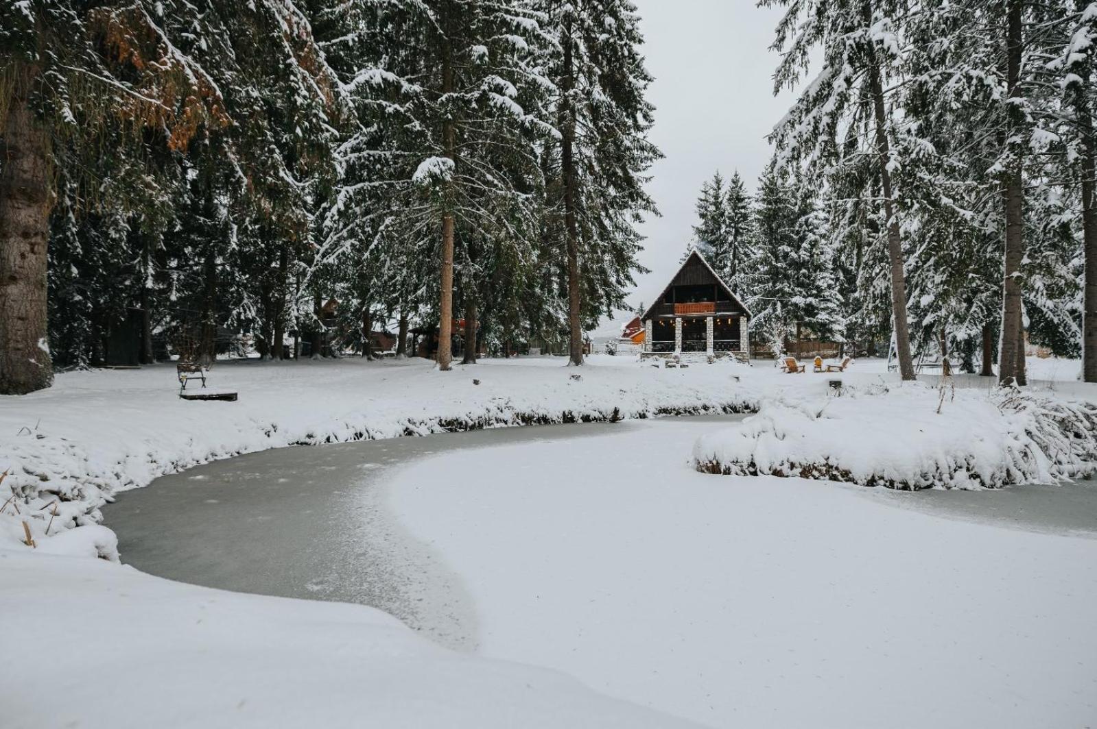 Lake House Apartment Izvoru Muresului Exterior photo